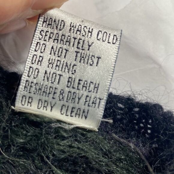 Paul Harris Design Women's Mohair Blend Knit Cardigan Sweater Multicolor XL - Picture 11 of 12